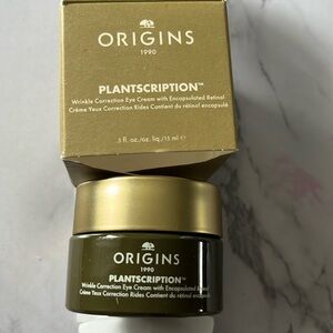 Origins Plantscription eye cream with encapsulated retinol